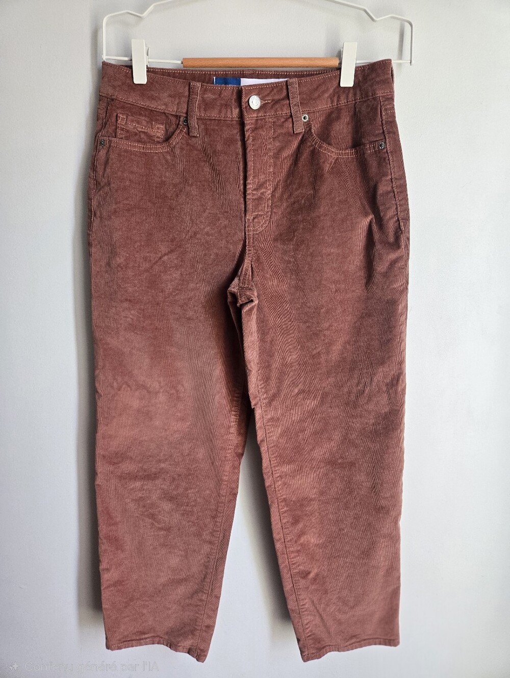 OLD NAVY High-Rise OG Loose Corduroy Pants in Dusty Rose